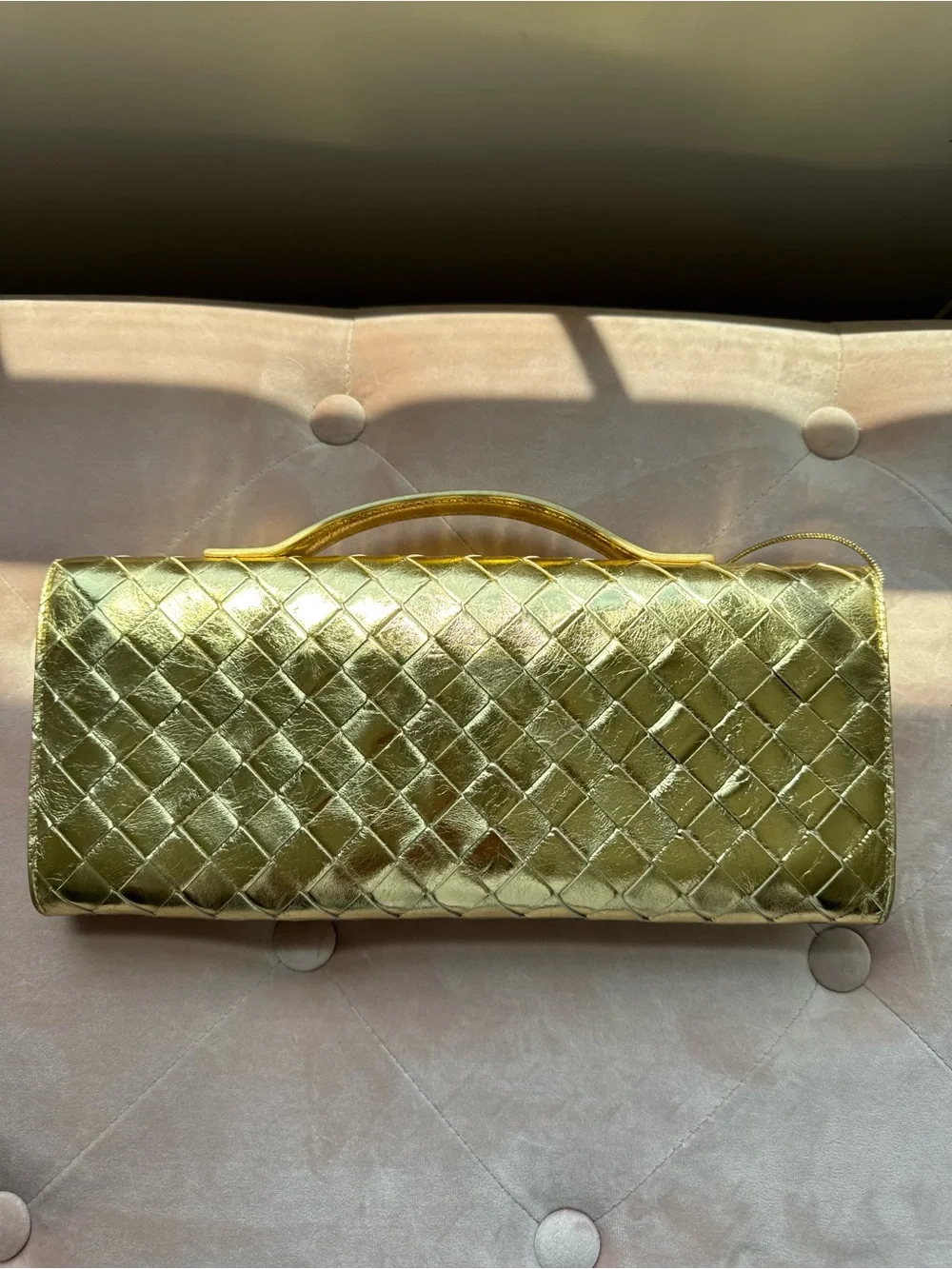 Bottega Veneta Andiamo Intrecciato Clutch Bag